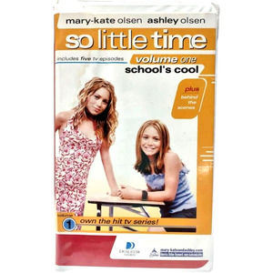 Mary-Kate & Ashley Olsen So Little Time Vol. 1: Schools Cool Vhs 2002 Vntg